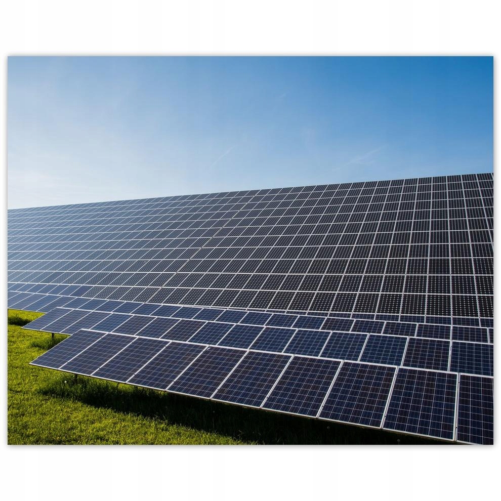 

Plakat 50x40 Panele słoneczne Foto Sun