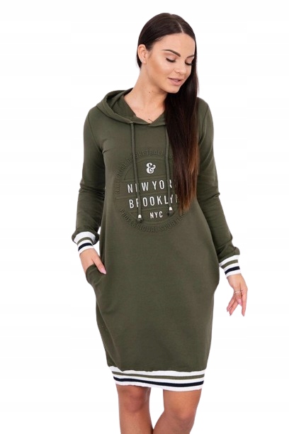 Šaty Brooklyn khaki