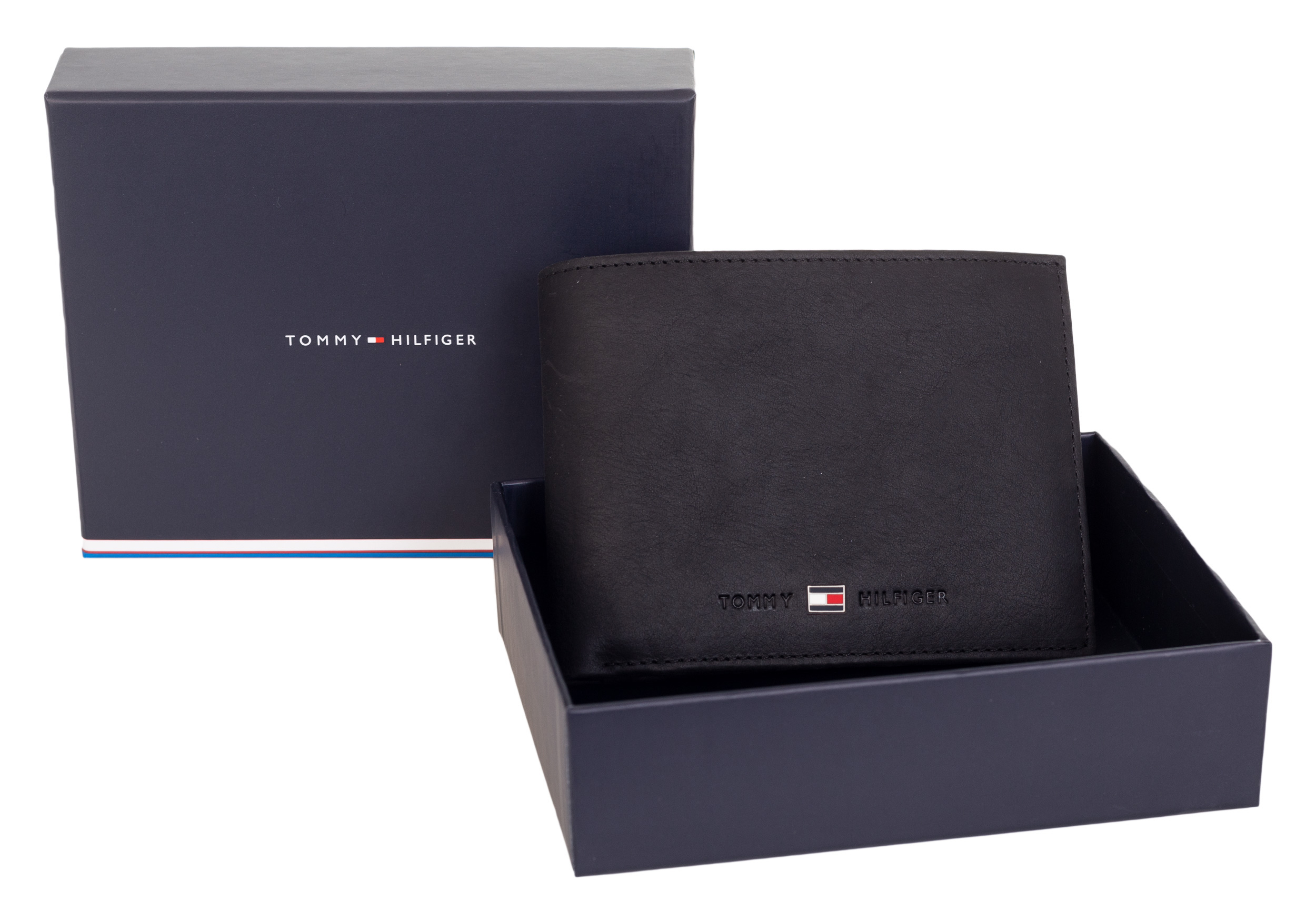 

Tommy Hilfiger Portfel Męski Johnson Skóra Black