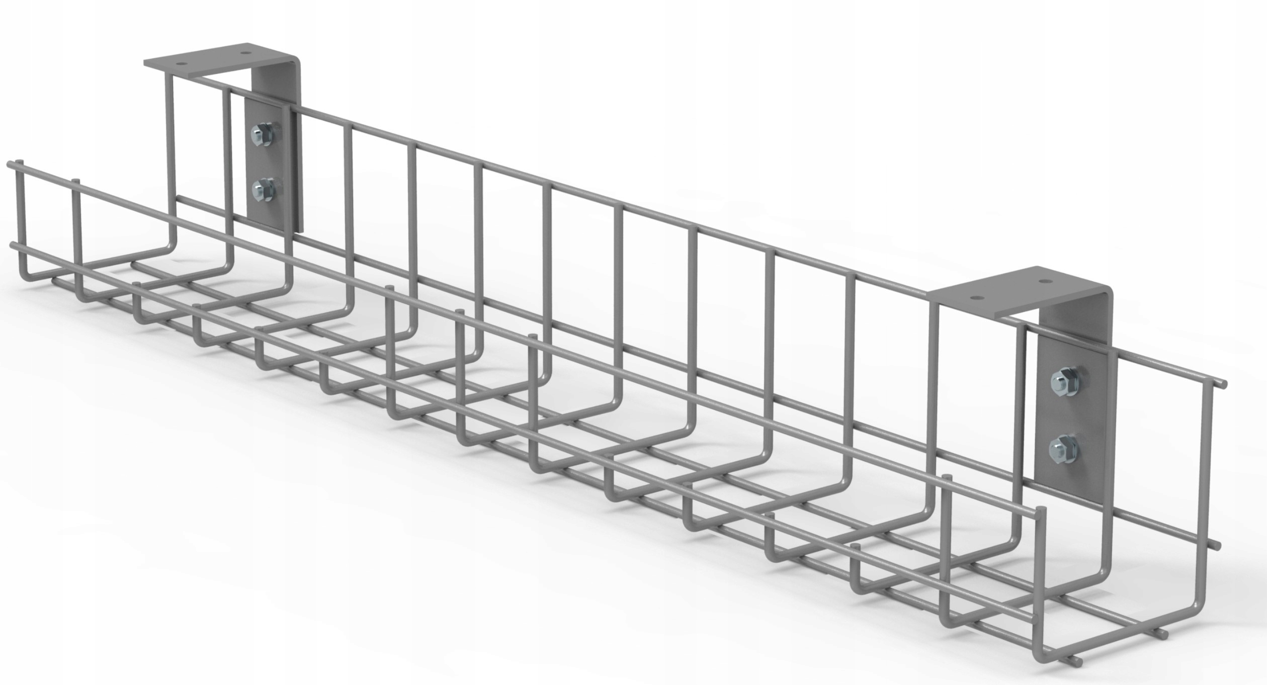 

Organizer kanał na kable koszyk podblatowy L-760mm