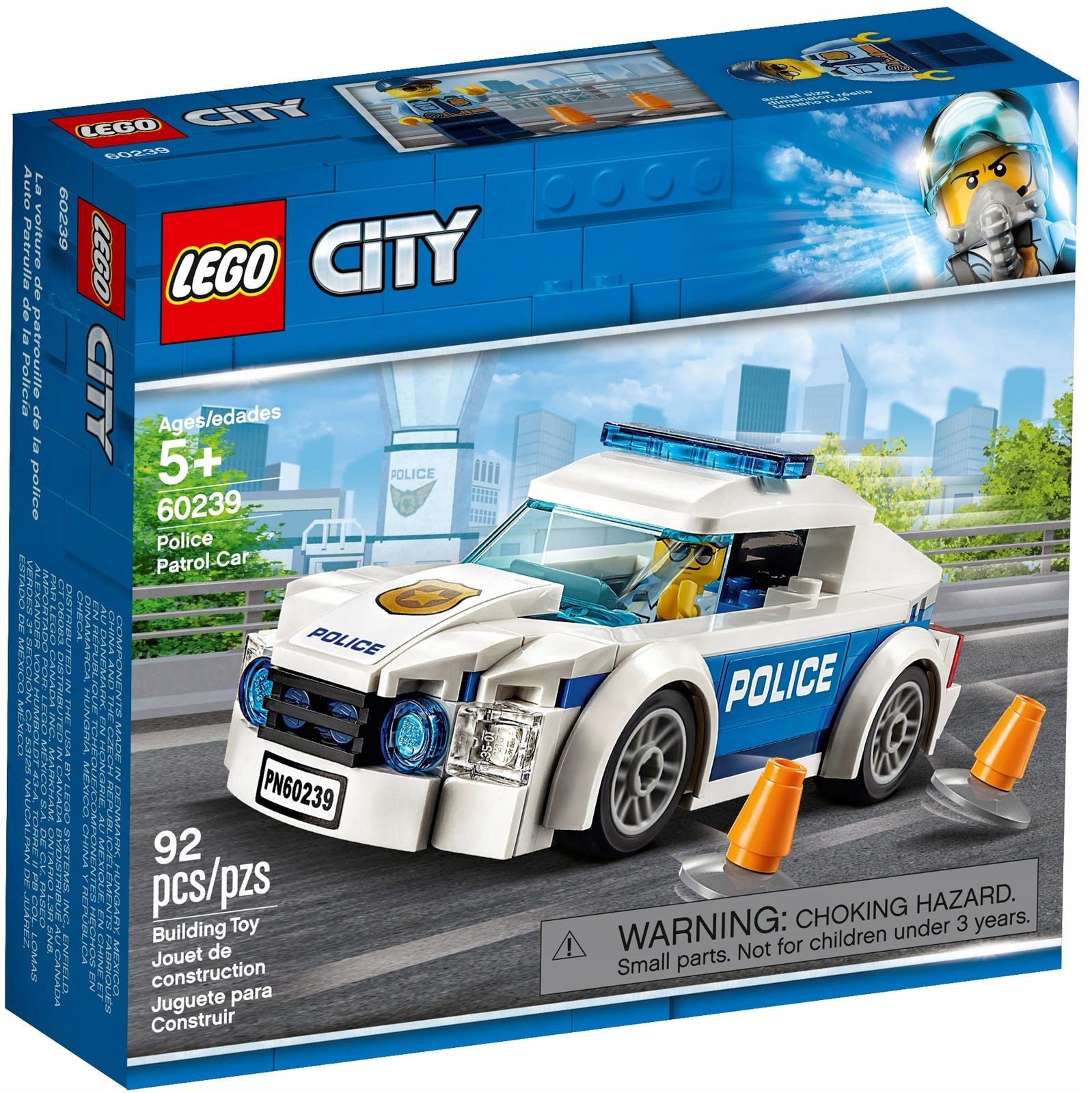 Lego 60239 City Samochód policyjny Klocki Policja Auto Policyjne Nowe