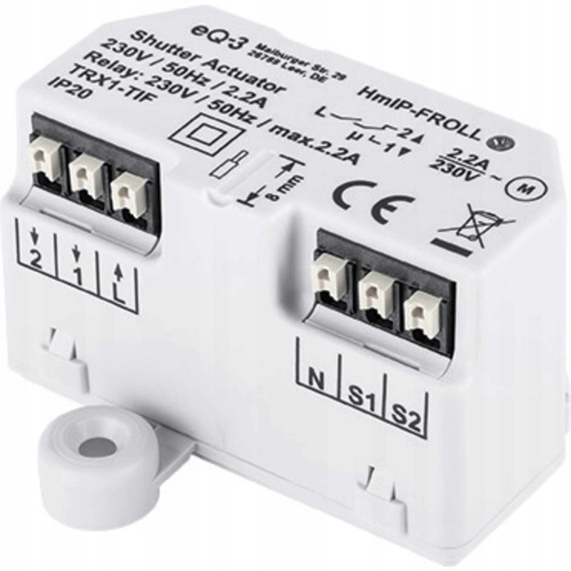 Ovladač rolet Smart Homematic Ip HmIp-FROLL