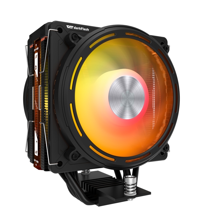 Chlazení procesoru Darkflash E400 Plus Vzduchové Argb 2x120 mm