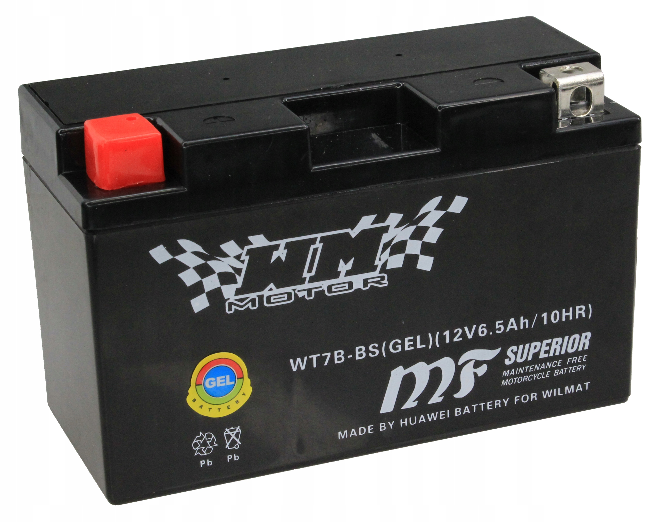 

Akumulator Żelowy WT7B MT7B YT7B 6,5Ah 12V Yamaha