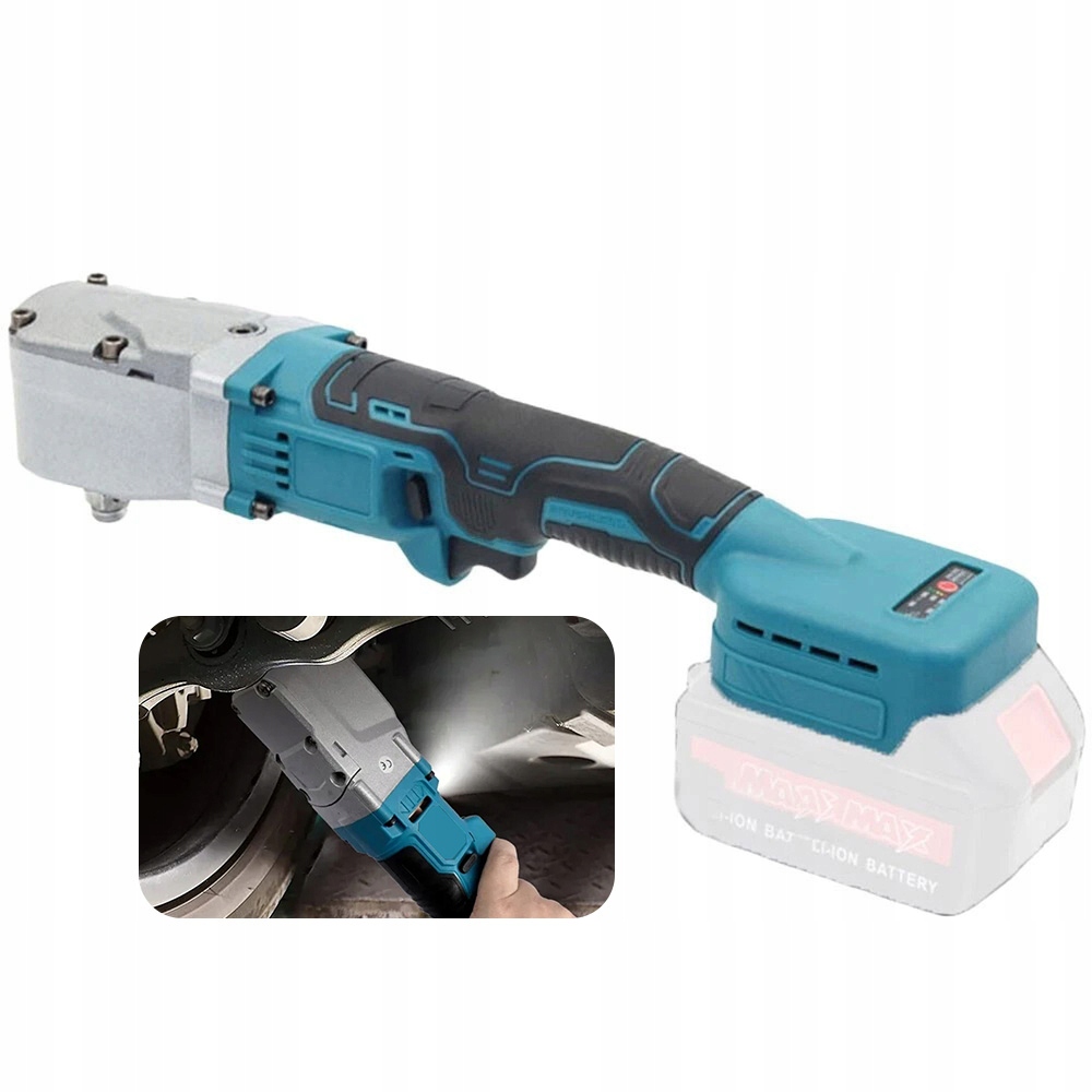 Úhlový Klíč, Akumulátorová Rázová Ráčna Pro Kola Nástavce