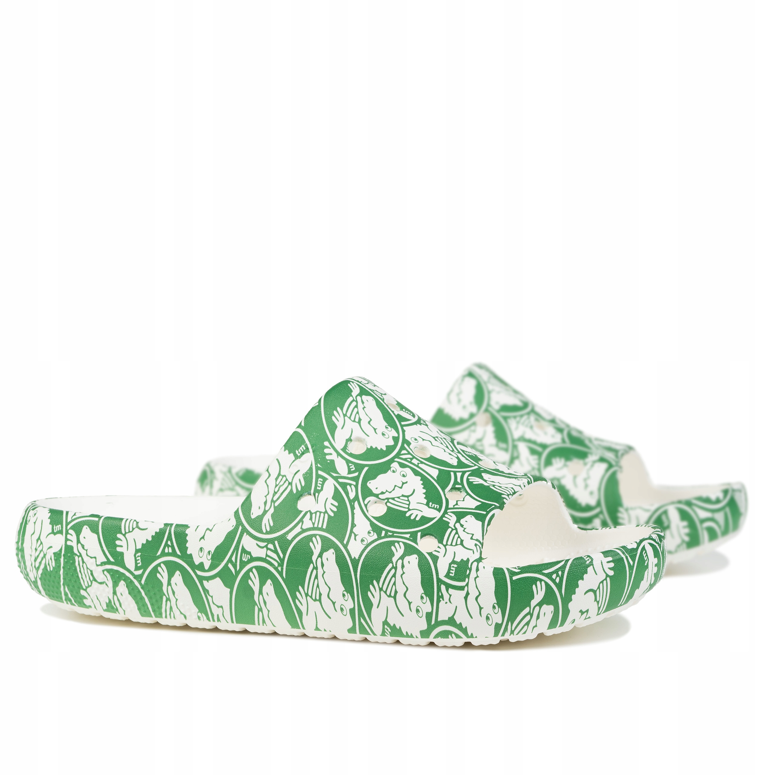 Pánské pantofle Crocs Classic Duke Print Slide