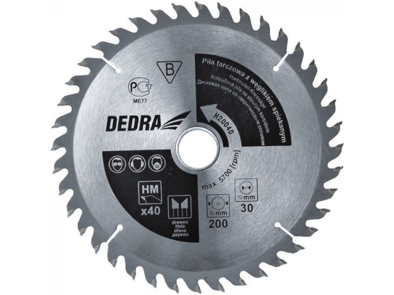 

Tarcza do cięcia Dedra H45060 450 mm Do Drewna