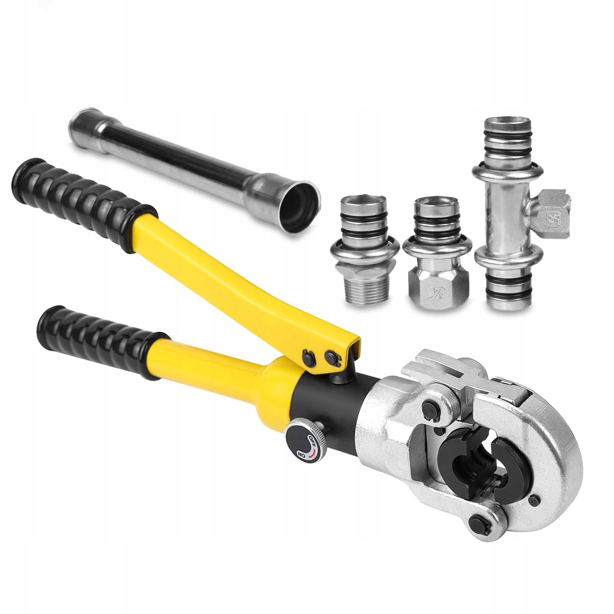 PRASKA ZACISKARKA HYDRAULICZNA DO RUR PEX (TH+U+V) Stan opakowania oryginalne