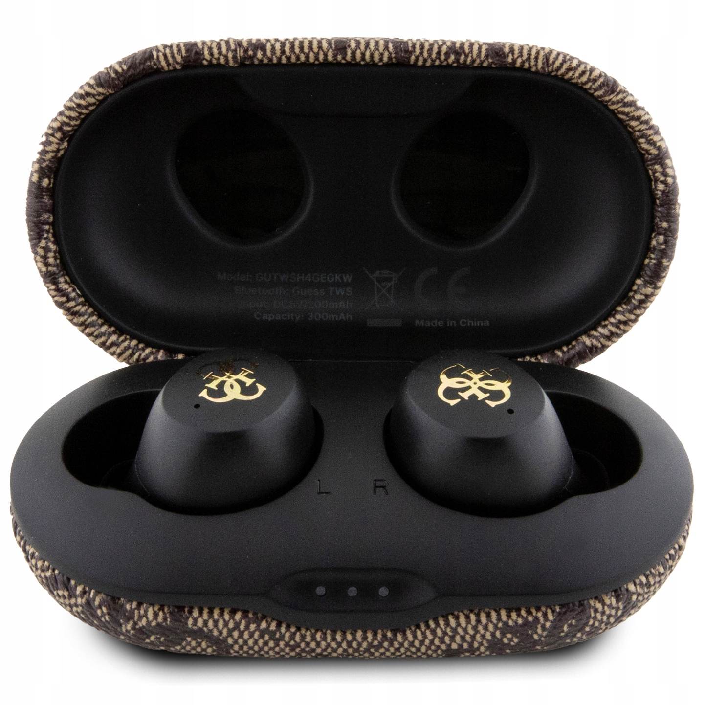 Bezdrátová sluchátka Guess Est Logo s Bluetooth do uší, IPX5