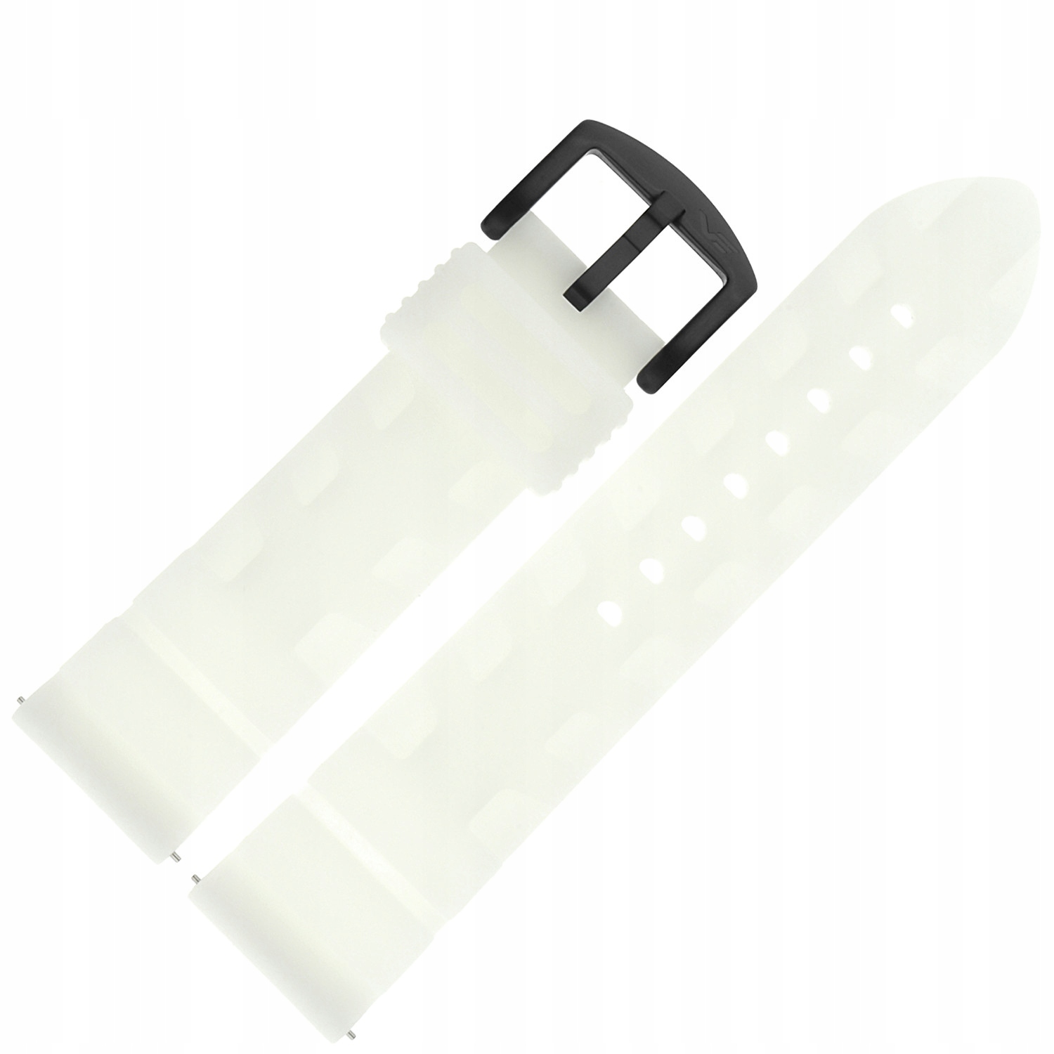 Pásek Expedition Silikon (D737) bílý, svítící, černý