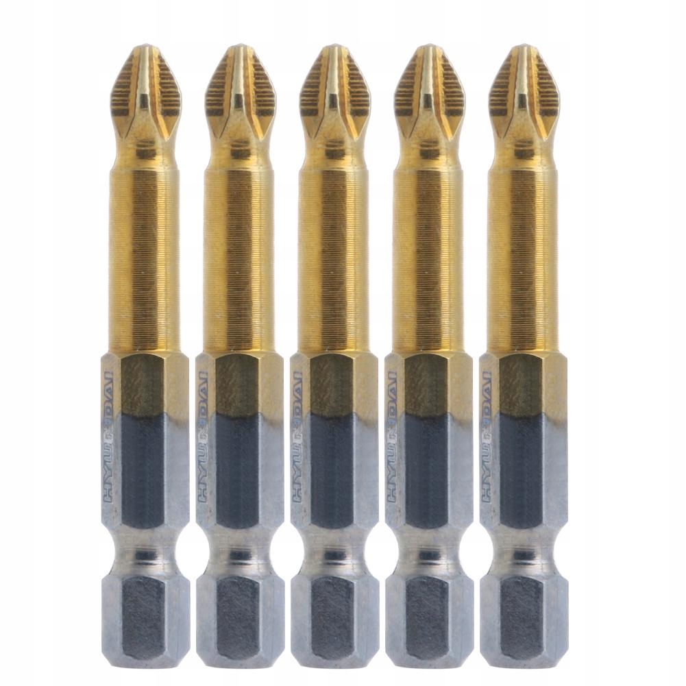

Końcówki do wkrętarek bity Torx PH2 2szt Tytanowe