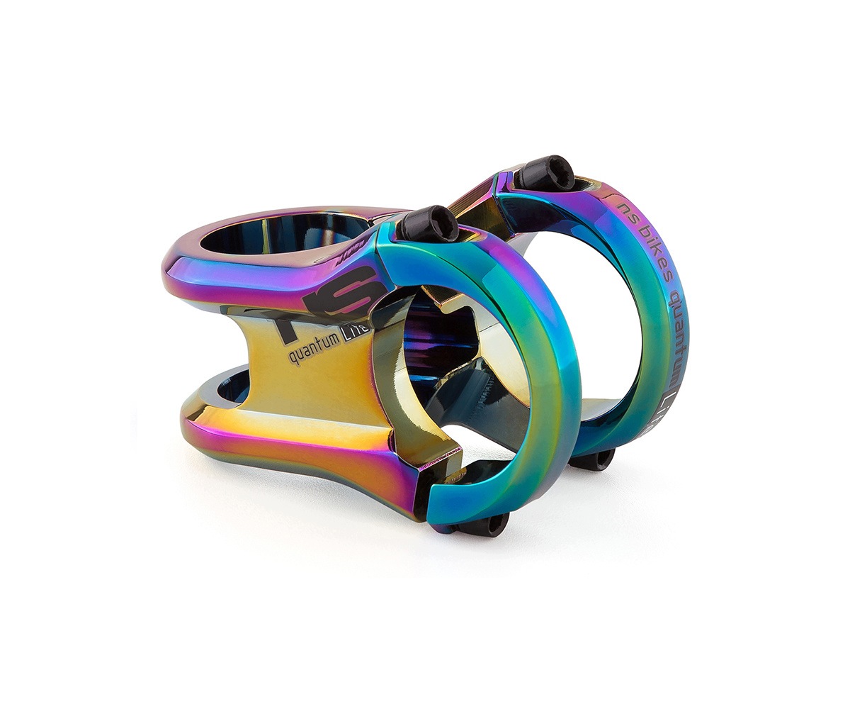 Mostek Ns Bikes NSP-3407 Quantum Lite 31.8 mm 45 mm Cnc Rainbow Duhový