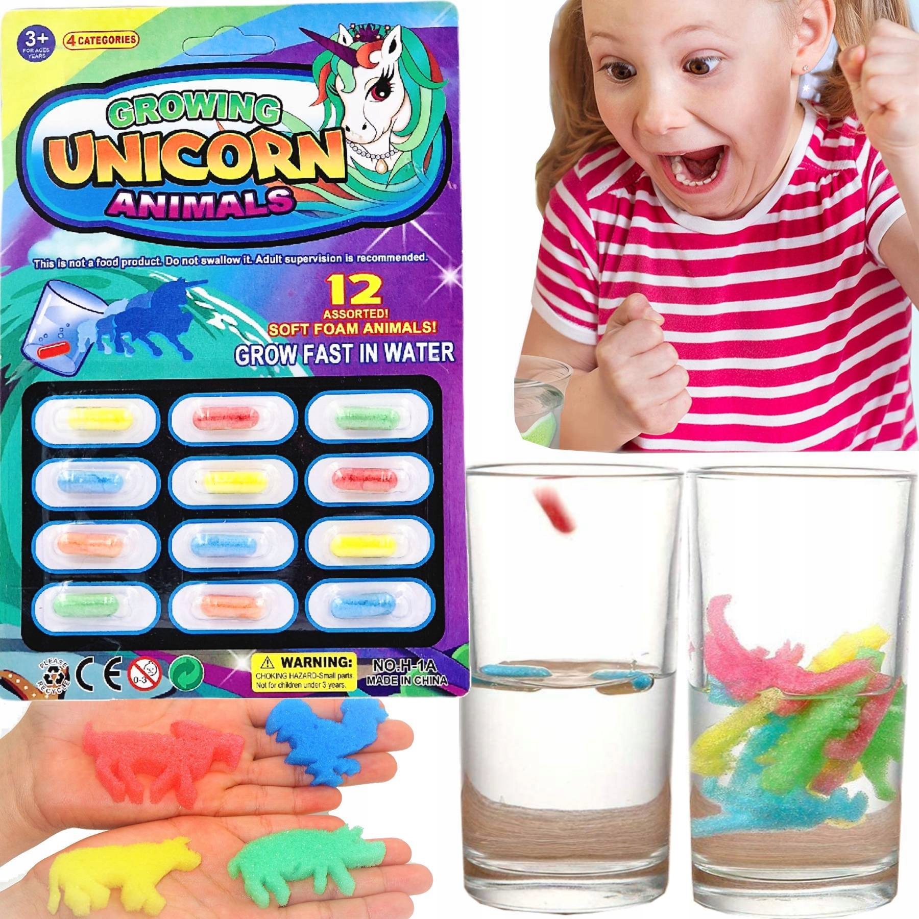 

Magiczne Kapsułki Rosnące W Wodzie Jednorożce x12