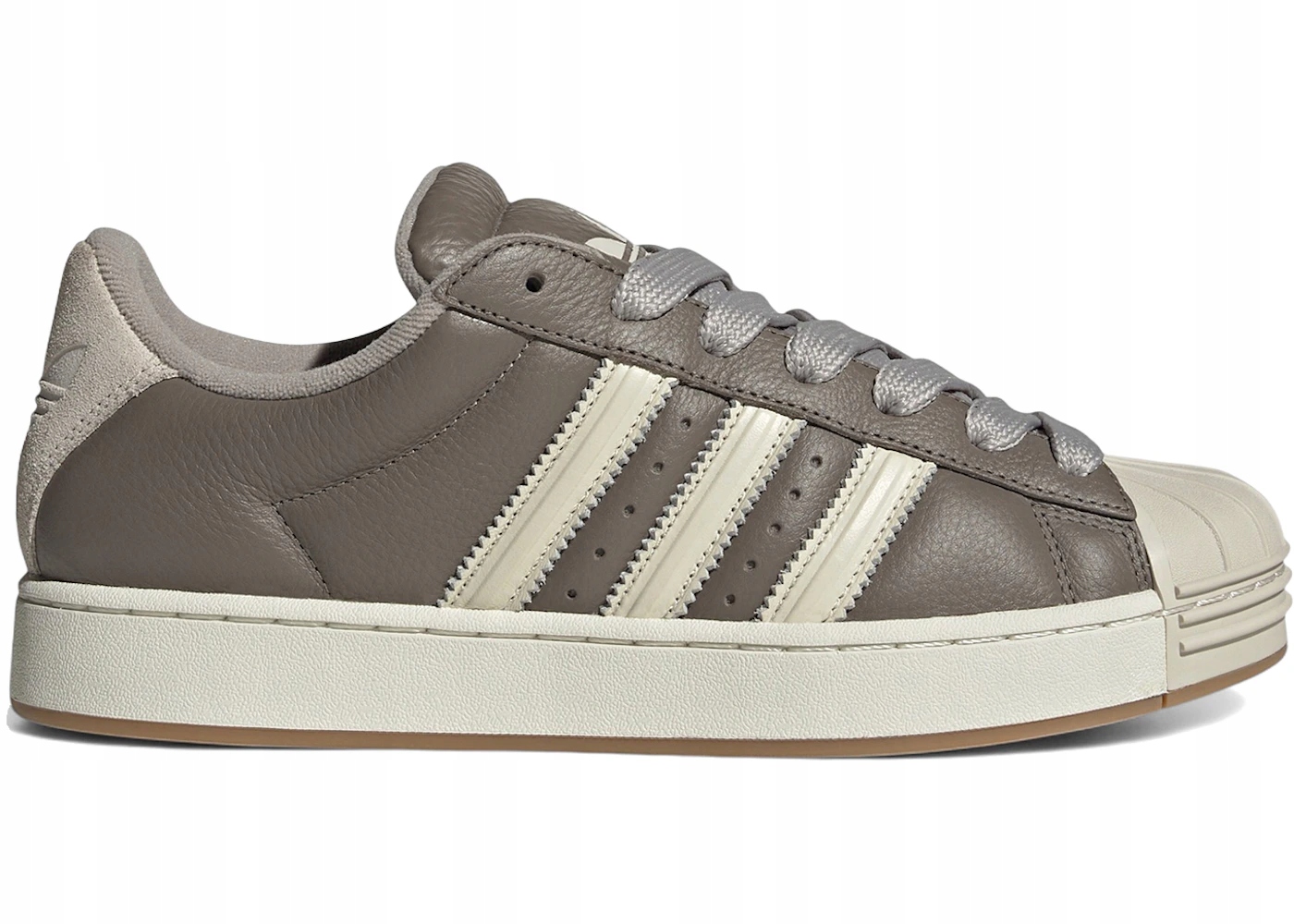 adidas Superstar St hnědá bílá pánská KI3517 42