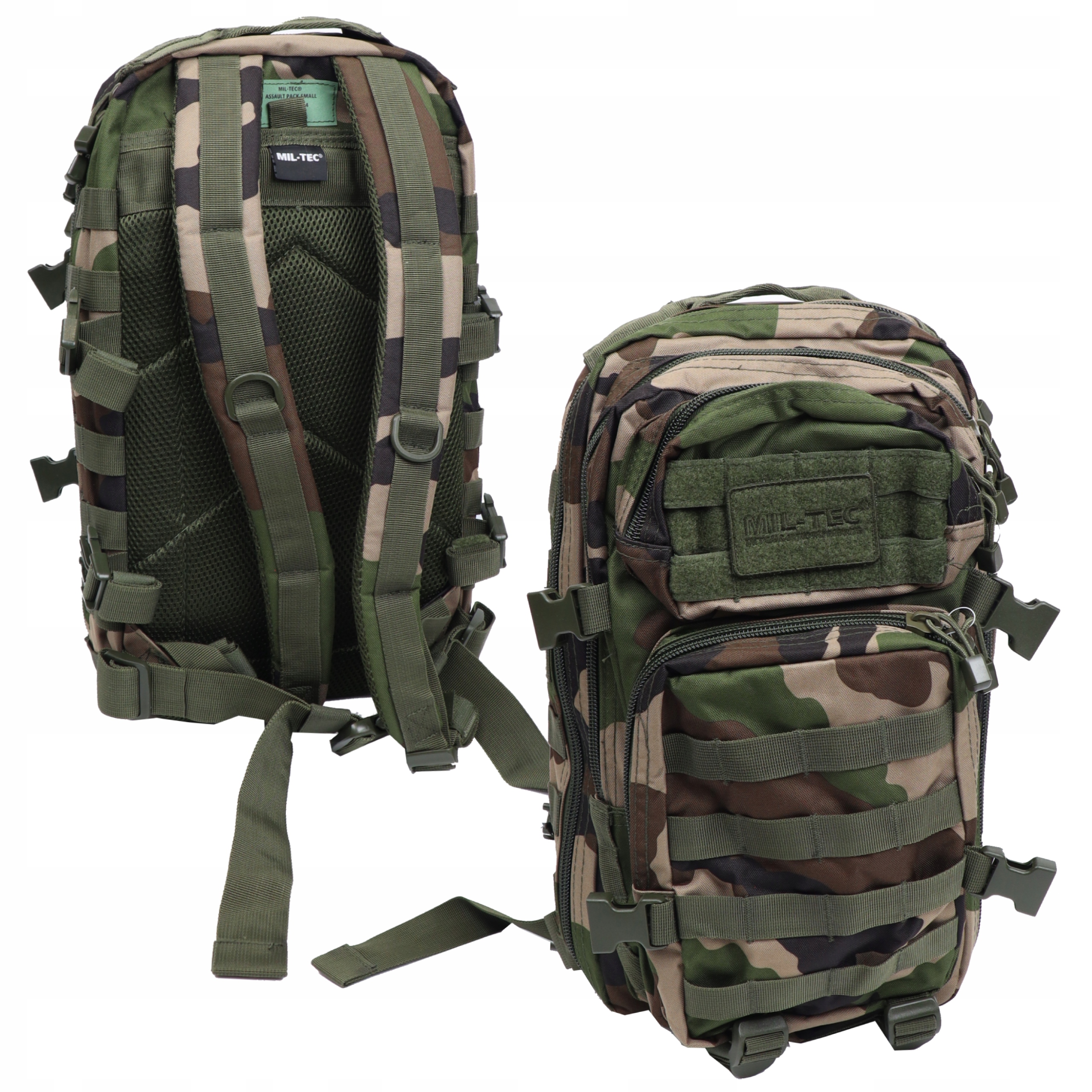 WOJSKOWY Plecak TAKTYCZNY ASSAULT20L WOODLAND moro