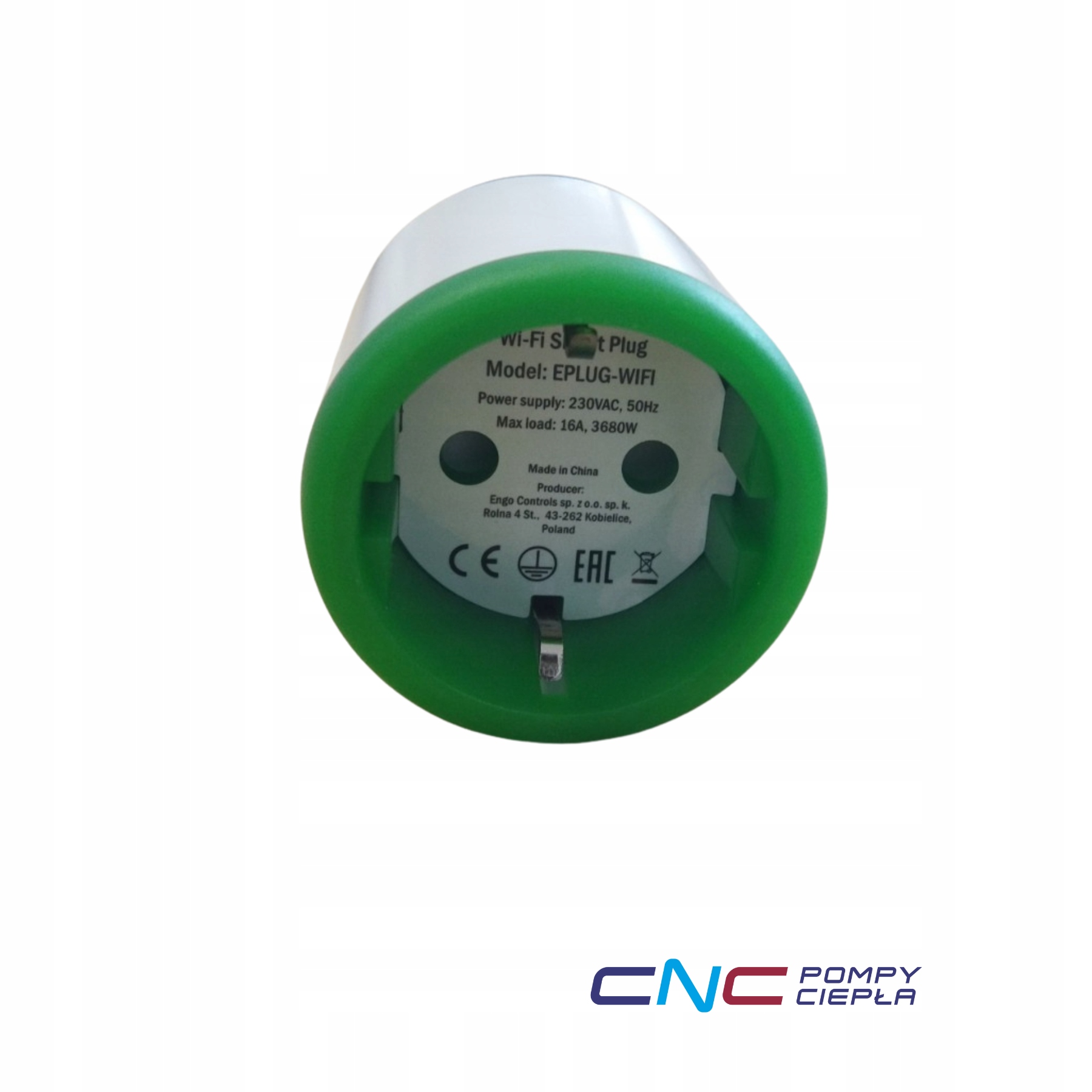 ENGO EPLUGWIFI | WiFi Smart Plug | 16A | Pomiar energii | Tuya | Alexa