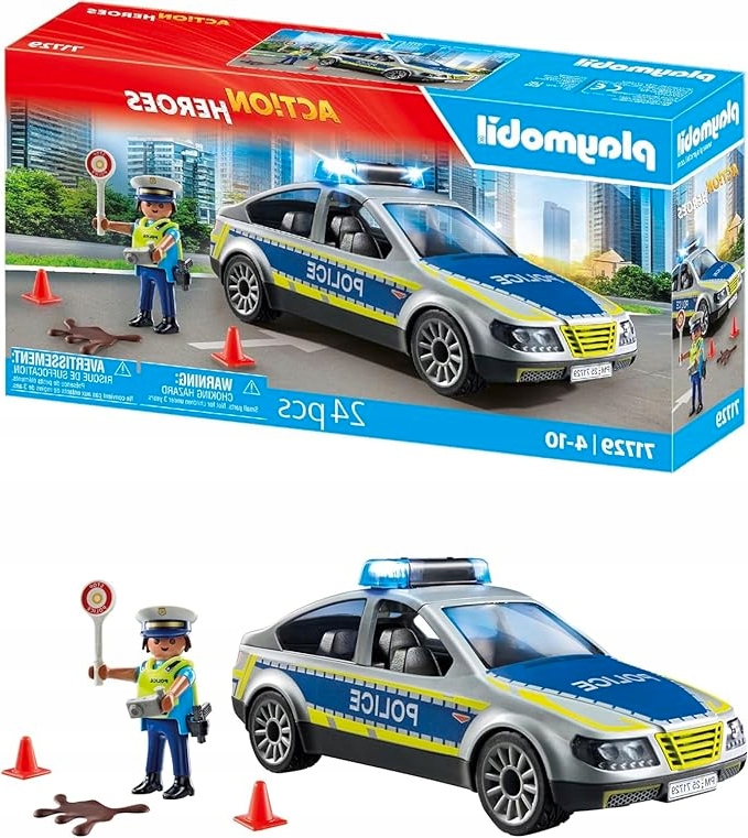 Radiowóz Policyjny Playmobil 71729 Dla Dzieci Od 4 Lat
