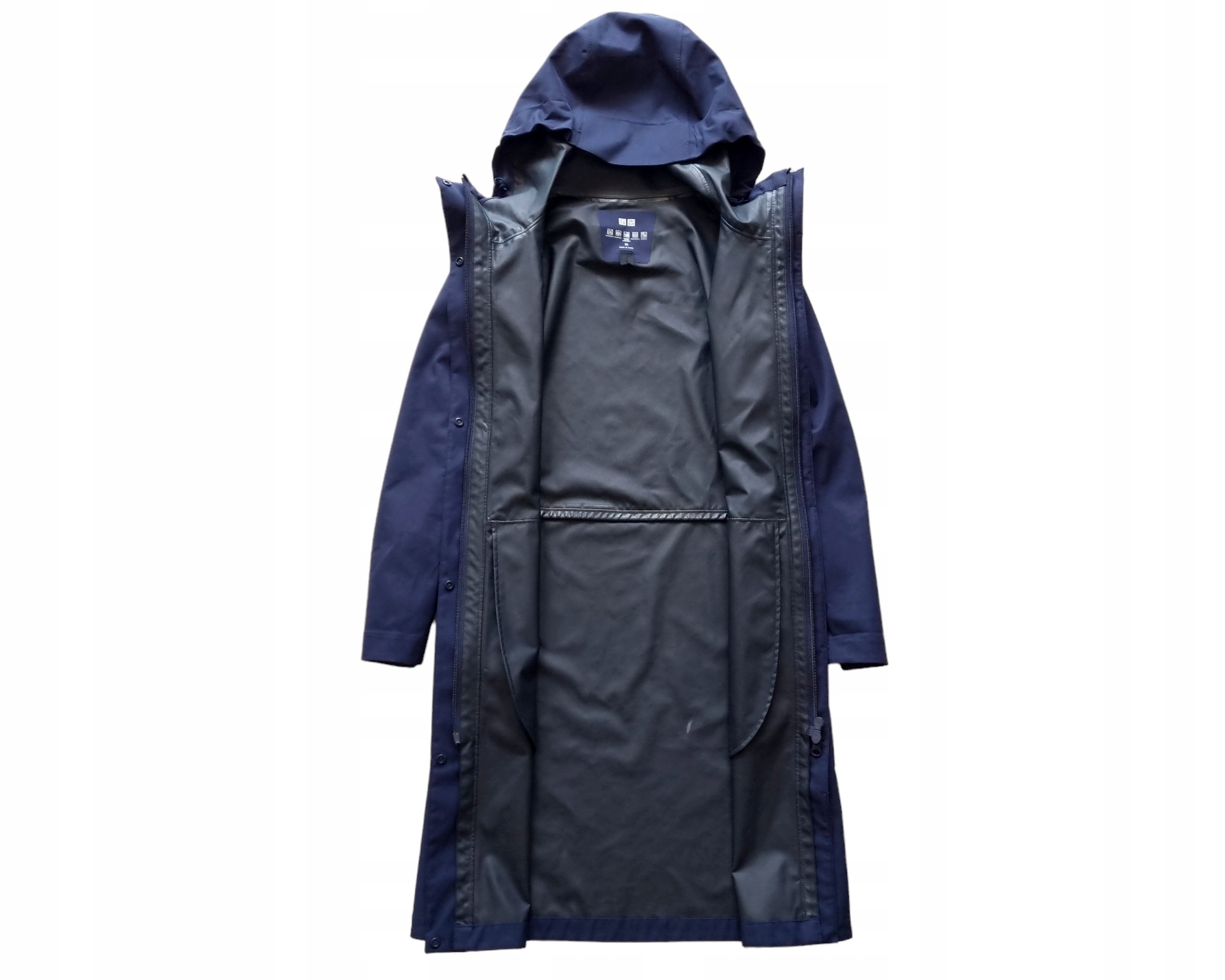 UNIQLO WINDPROOF WATERPROOF Przeciwdeszczowy Damski Płaszcz Kurtka XS Marka UNIQLO