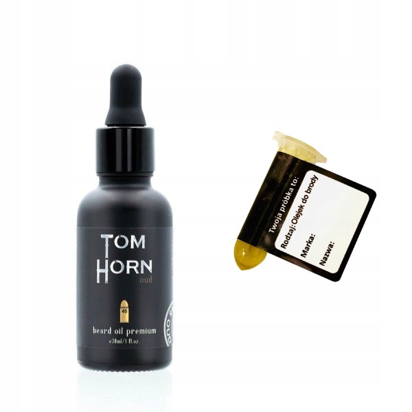 

Próbka olejek do brody Tom Horn Premium Oud 45 2ml