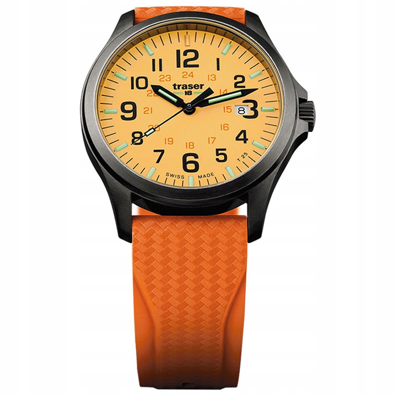 Pánské Hodinky Traser TS-107423 oranžový pásek