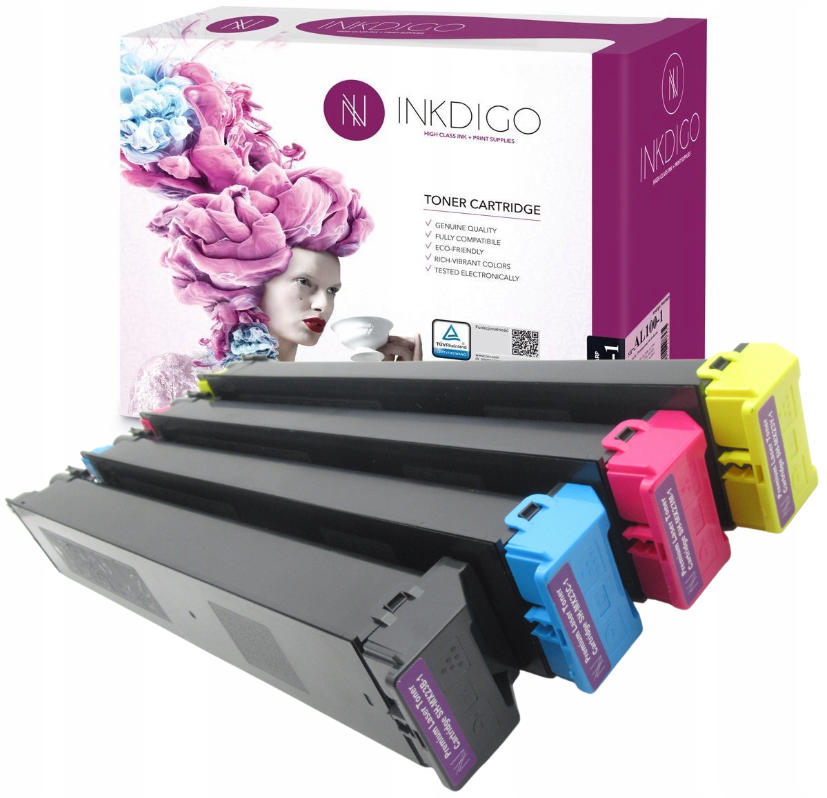 

4x Toner do Sharp MX23GT MX-2614N MX-2616N Czarny