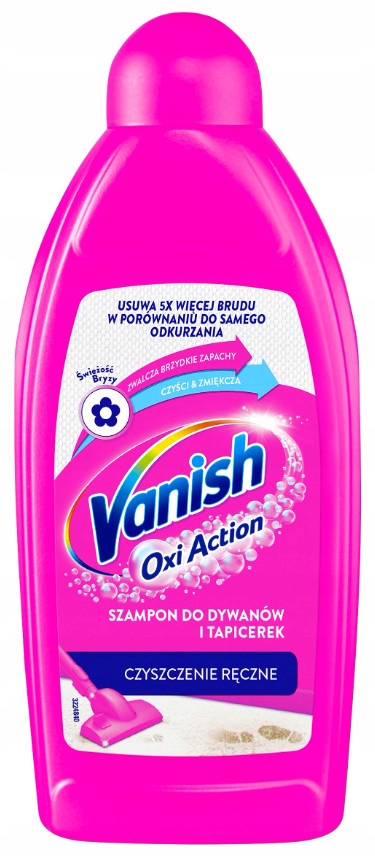 

Vanish Gold Szampon do dywanów i tapicerki 500ml