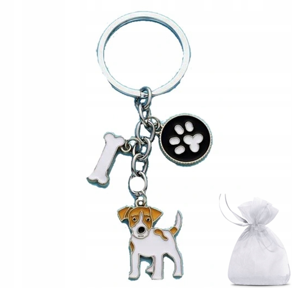 PREZENT BRELOK Z PIESKIEM RUSEL JACK TERIER 753