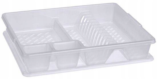 OCIEKACZ DUŻA SUSZARKA DO NACZYŃ BIAŁA CURVER