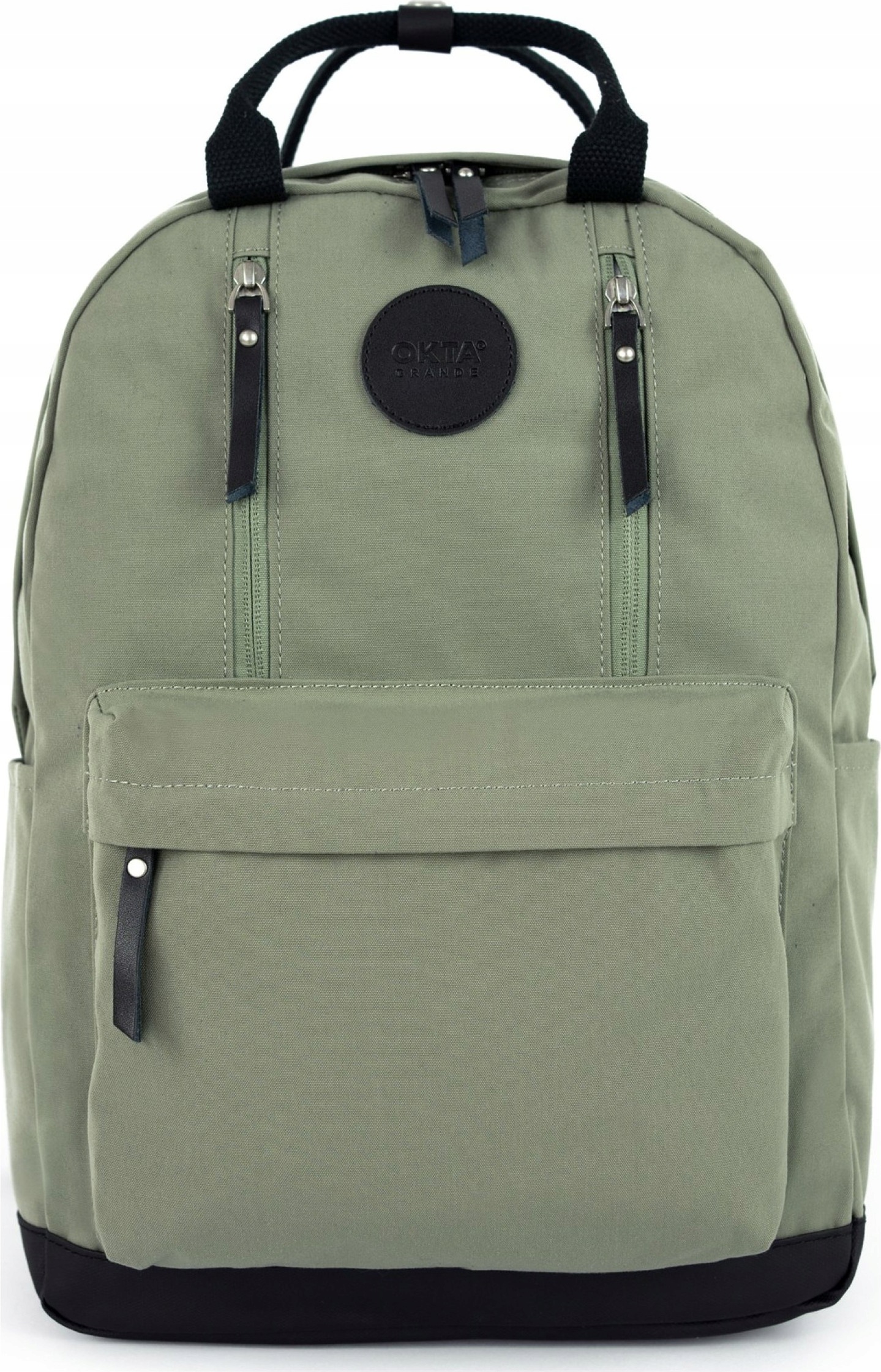 Batoh na notebook Himawari Okta Divided M lehký, do práce, Khaki