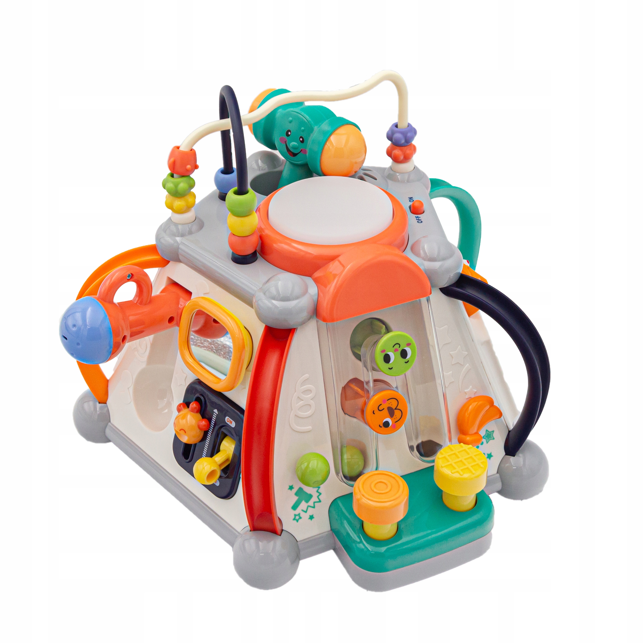 Multikostka Bryła Edukacyjna Kostka Sensoryczna Interaktywna Aktywizująca Certyfikaty, opinie, atesty CE