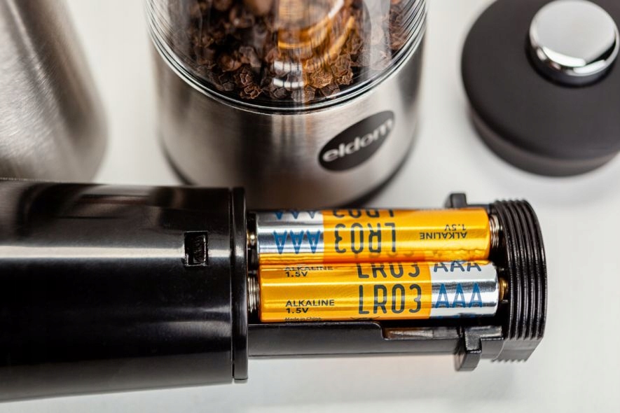 MŁYNEK DO SOLI PIEPRZU PRZYPRAW ZESTAW 2w1 ELDOM Marka Eldom