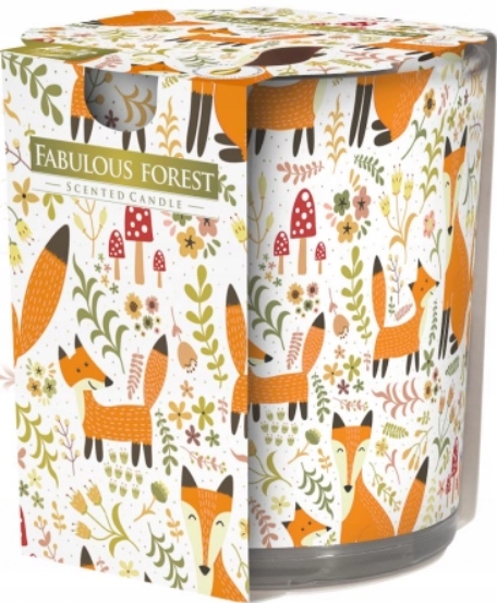 

Świeca zapachowa w szkle Bajkowy Las 22h