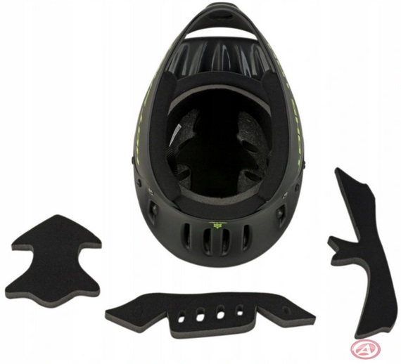 Kask AUTHOR HOT SHOT X9 FULL FACE 54-56cm czarny Rozmiar uniwersalny