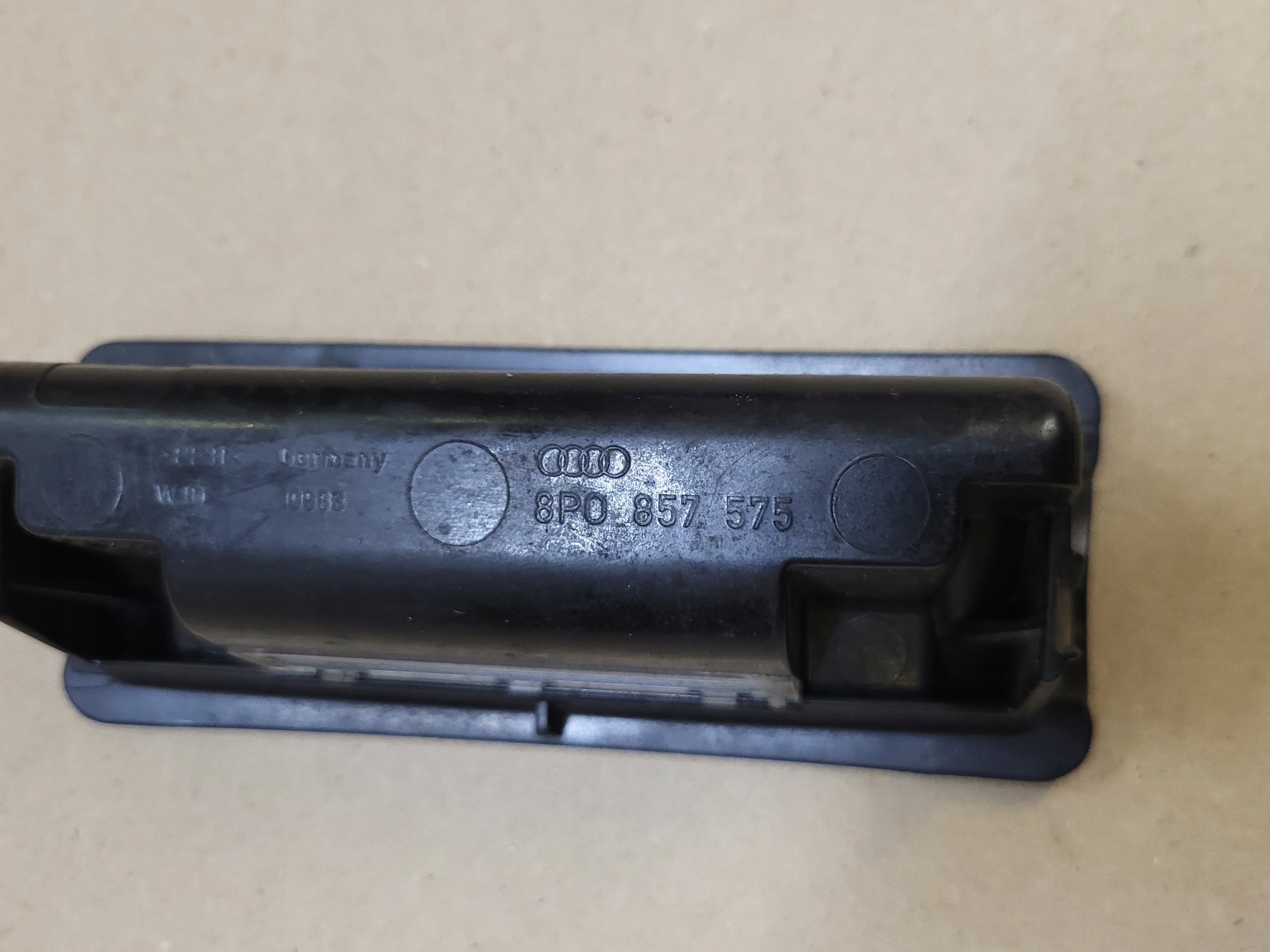 passenger compartment ashtray TUNELU front AUDI A3 8P OE EU