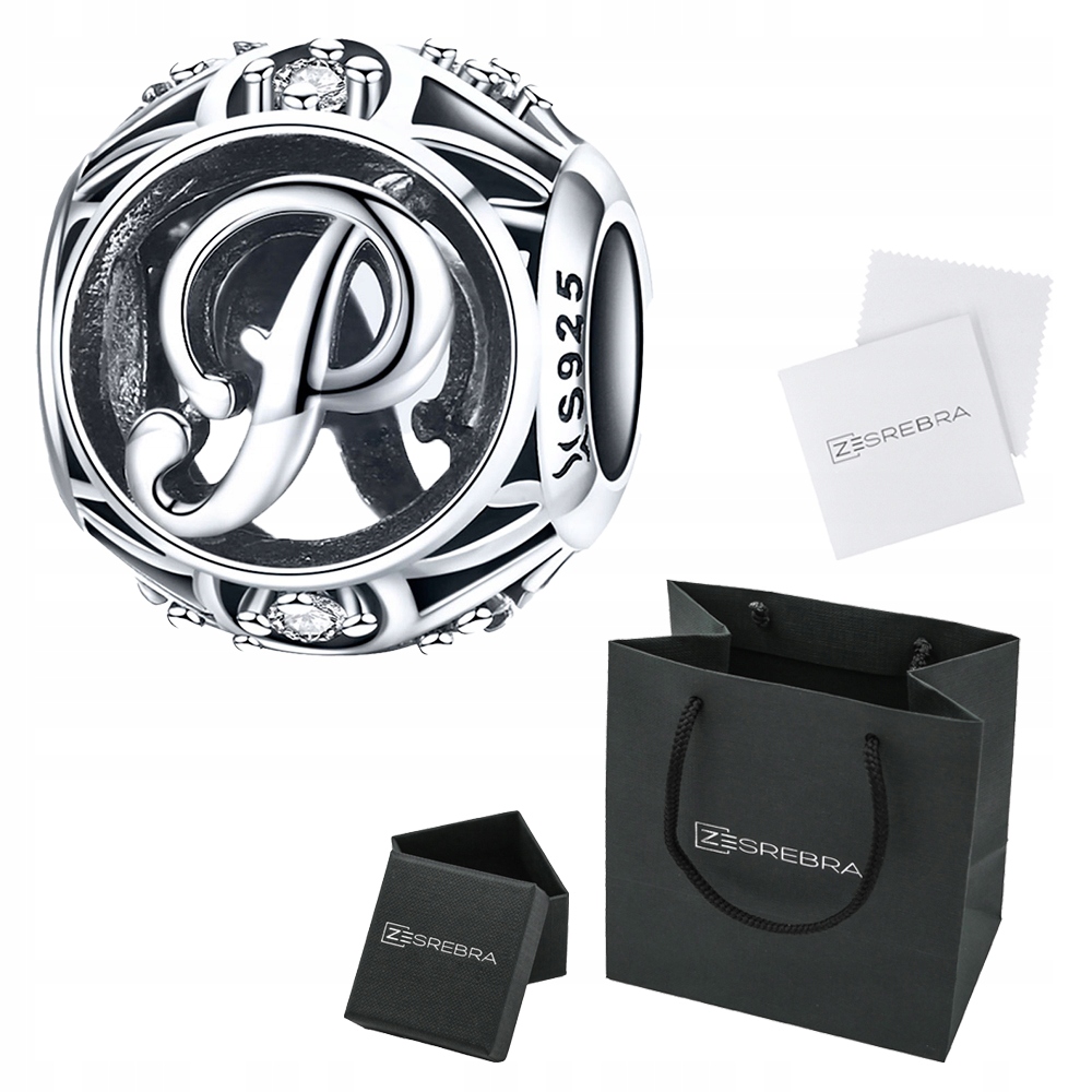 

Charms Litera P do Pandora srebro 925 S925
