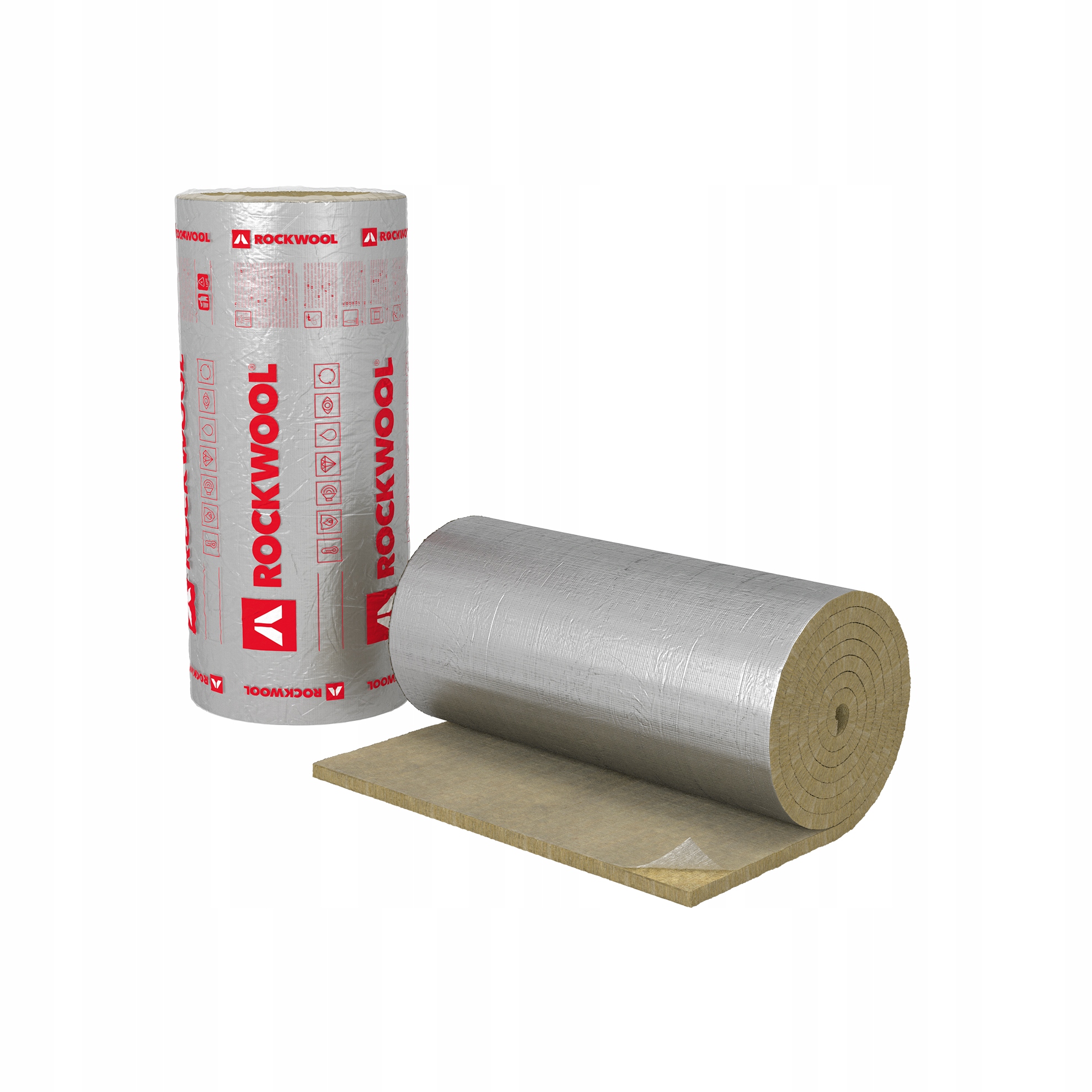 Wełna izolacyjna samoprzylepna Mata z klejem Rockwool Klimafix 30mm 8m2