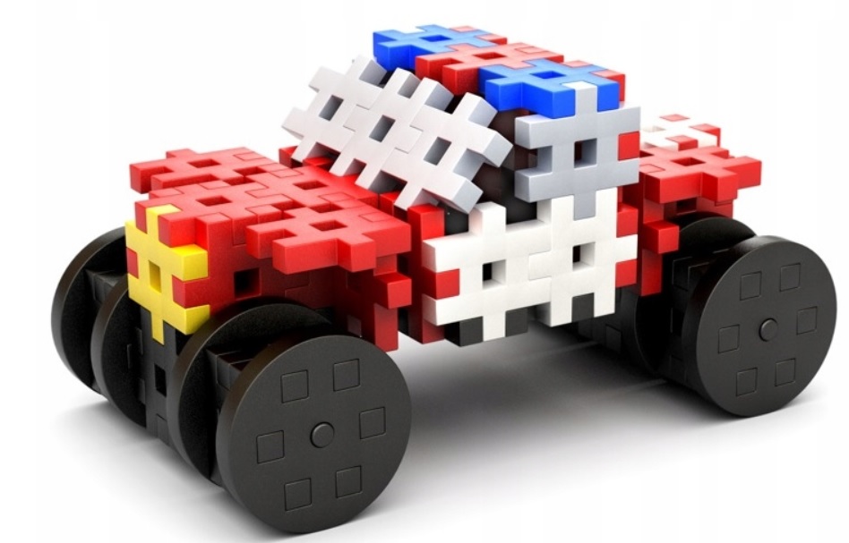 KLOCKI WAFLE MELI STRAŻ POŻARNA 4w1 BOYS Seria THEMATIC