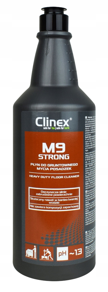 

Clinex M9 Strong 1L Do gruntownego mycia posadzek