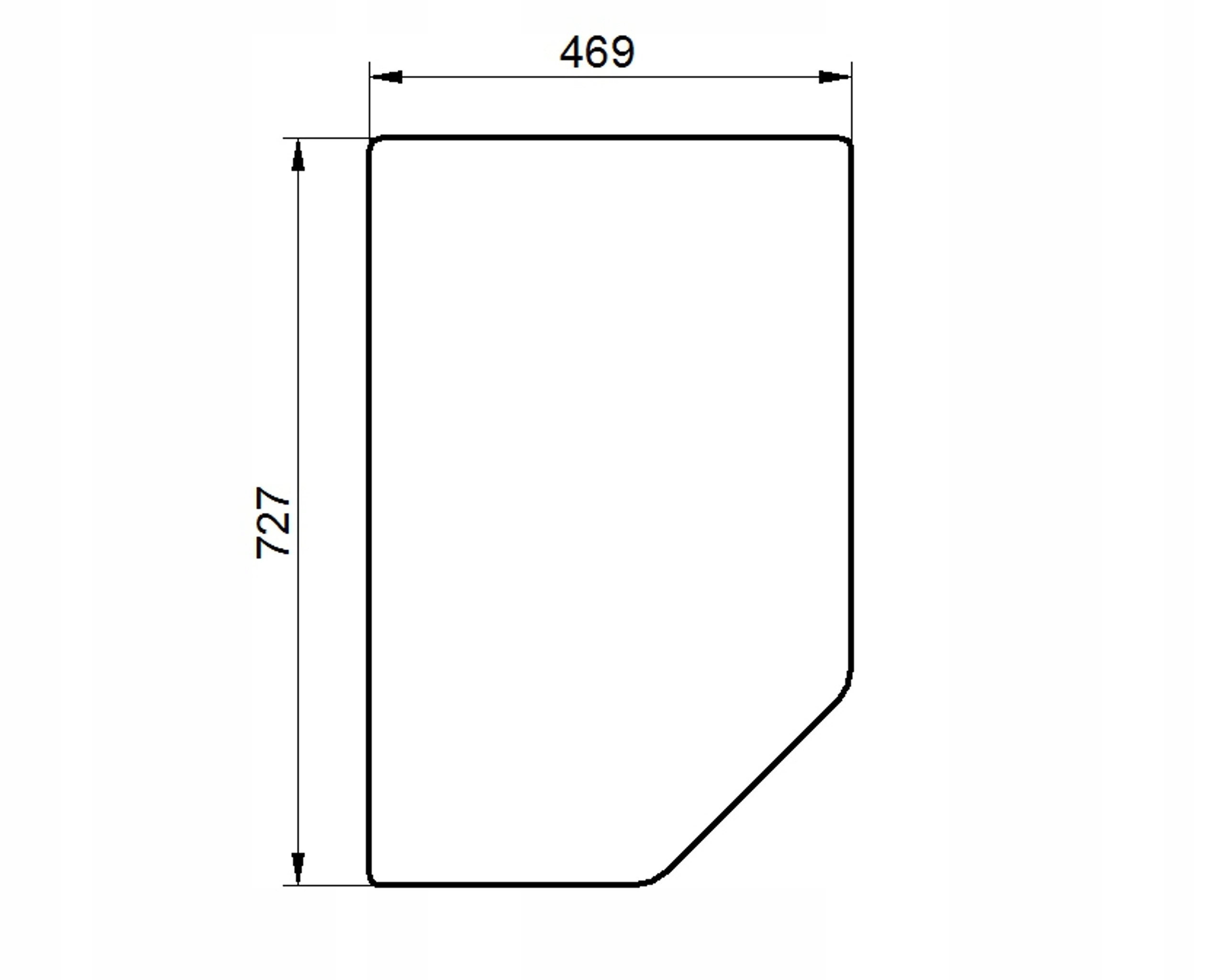 sklo teleskopický nakladač Bobcat TL360 47 boční