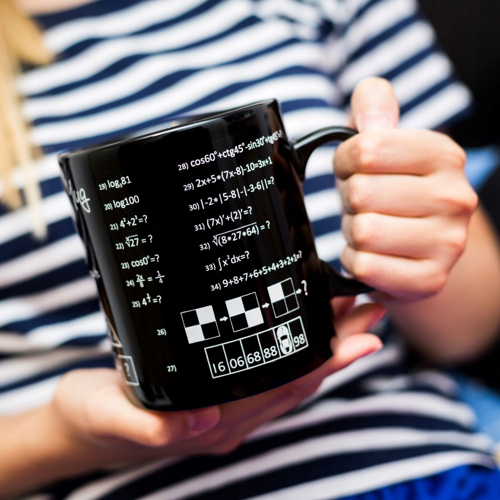 Kubek Gigant dla Geniusza prezent dla Matematyka Pojemność 800 ml