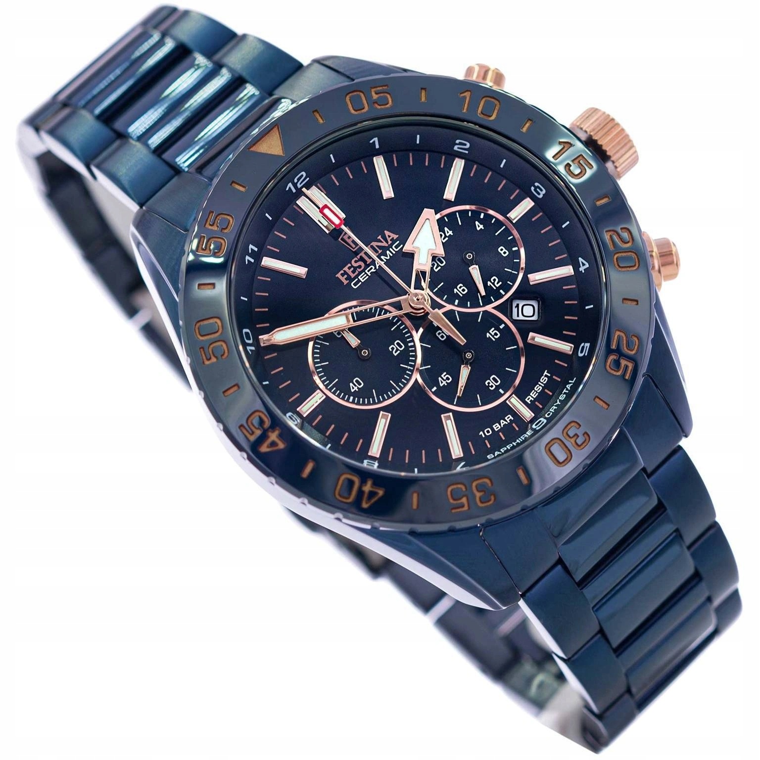 Pánské Hodinky Festina F20576/1 Chronograf Krabička