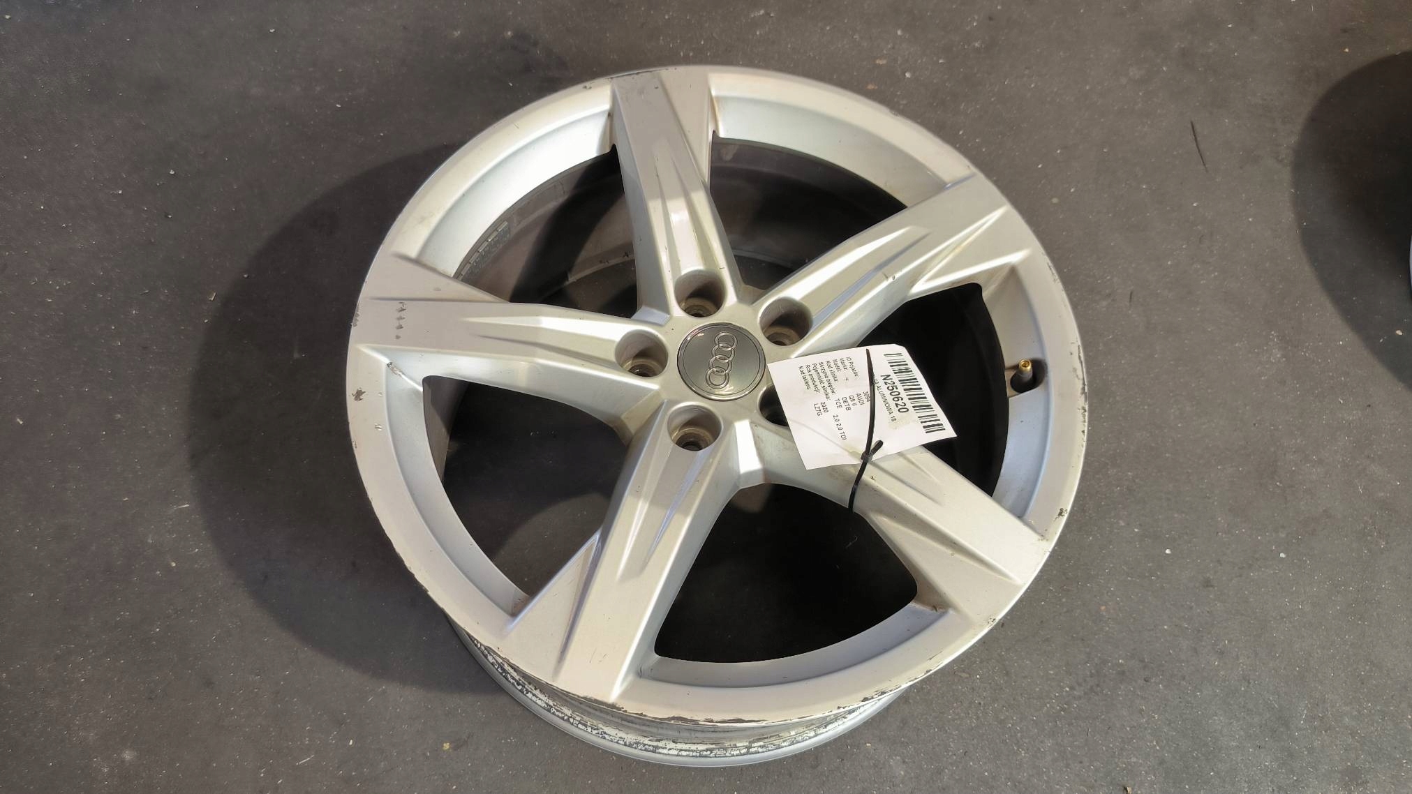 disk hliníkový 18'' 5X112 80A601025BE AUDI Q5 II FY