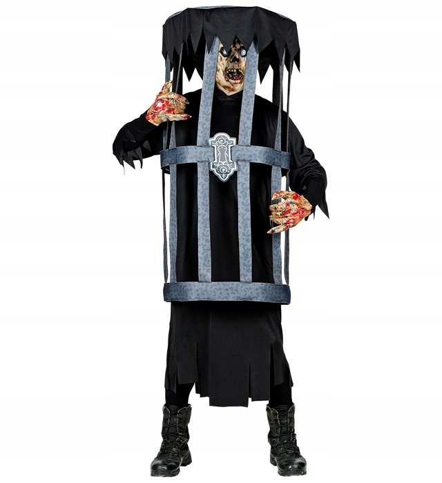 Kostým Kleci Kostým Převlek na Halloween CagedZ L/XL