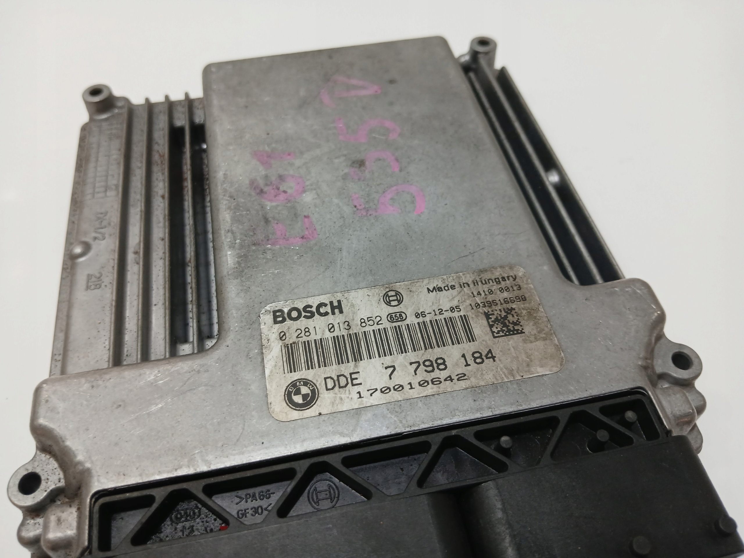 computer Centralina Motore BMW E60 E61 535 D 306D4 7798184 (0005004)
