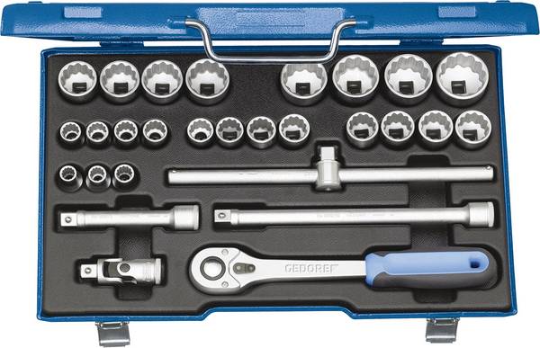 Ze. Nástavec 1/2" D19VMU-10 28-DIELNY Gedore