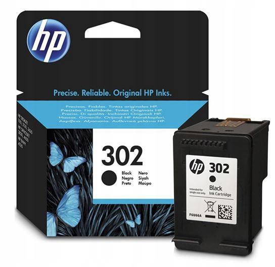 

Hp 302 czarny F6U66AE black