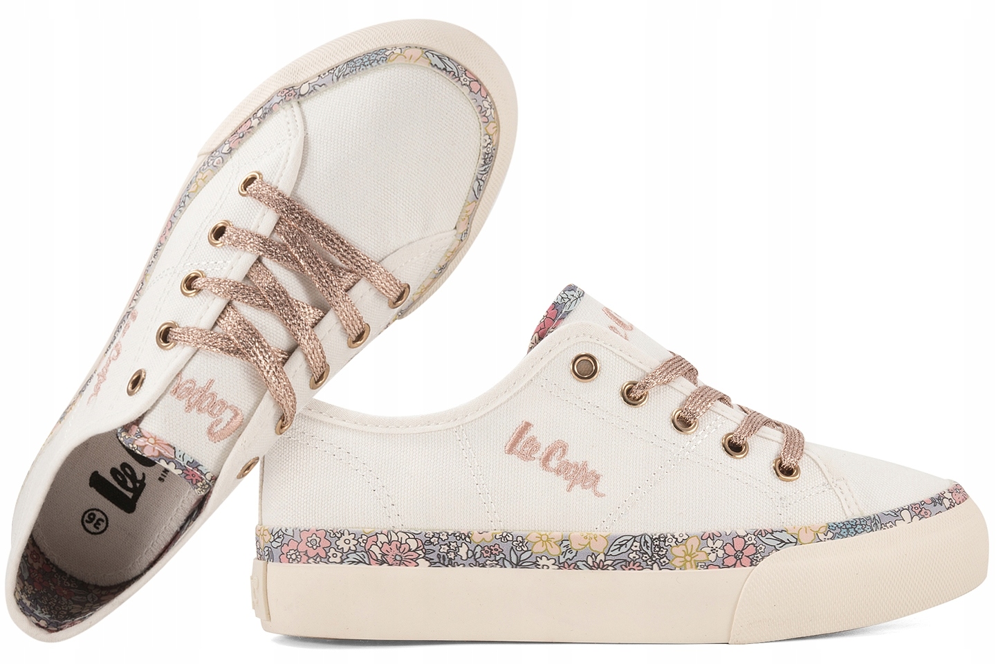 Lee Cooper LCW-25-08-3642L Polokozačky Na Platformě Tenisky 39