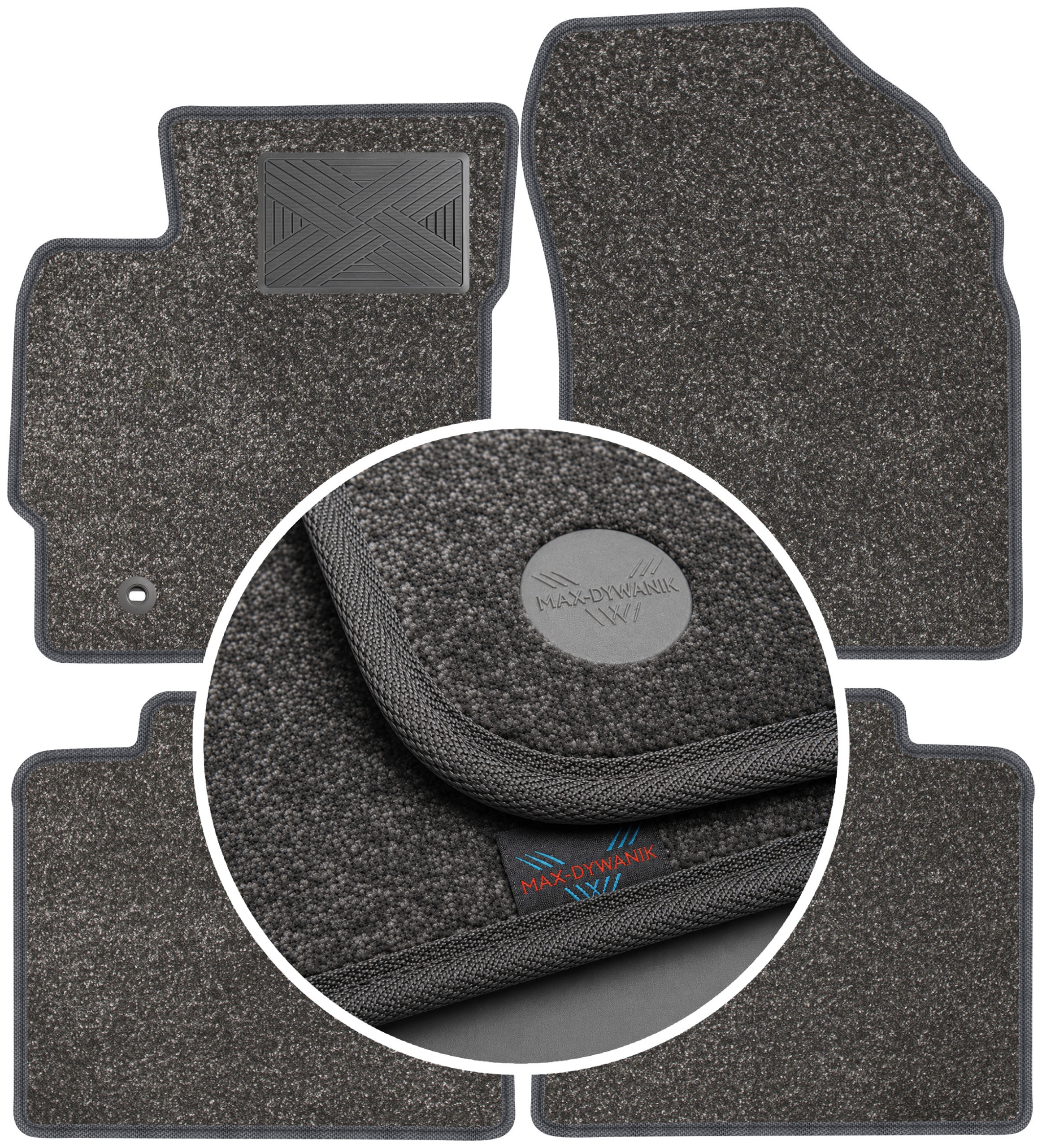 Toyota Corolla XI 2014-2019 Koberce do auta Perl-Line 12 mm