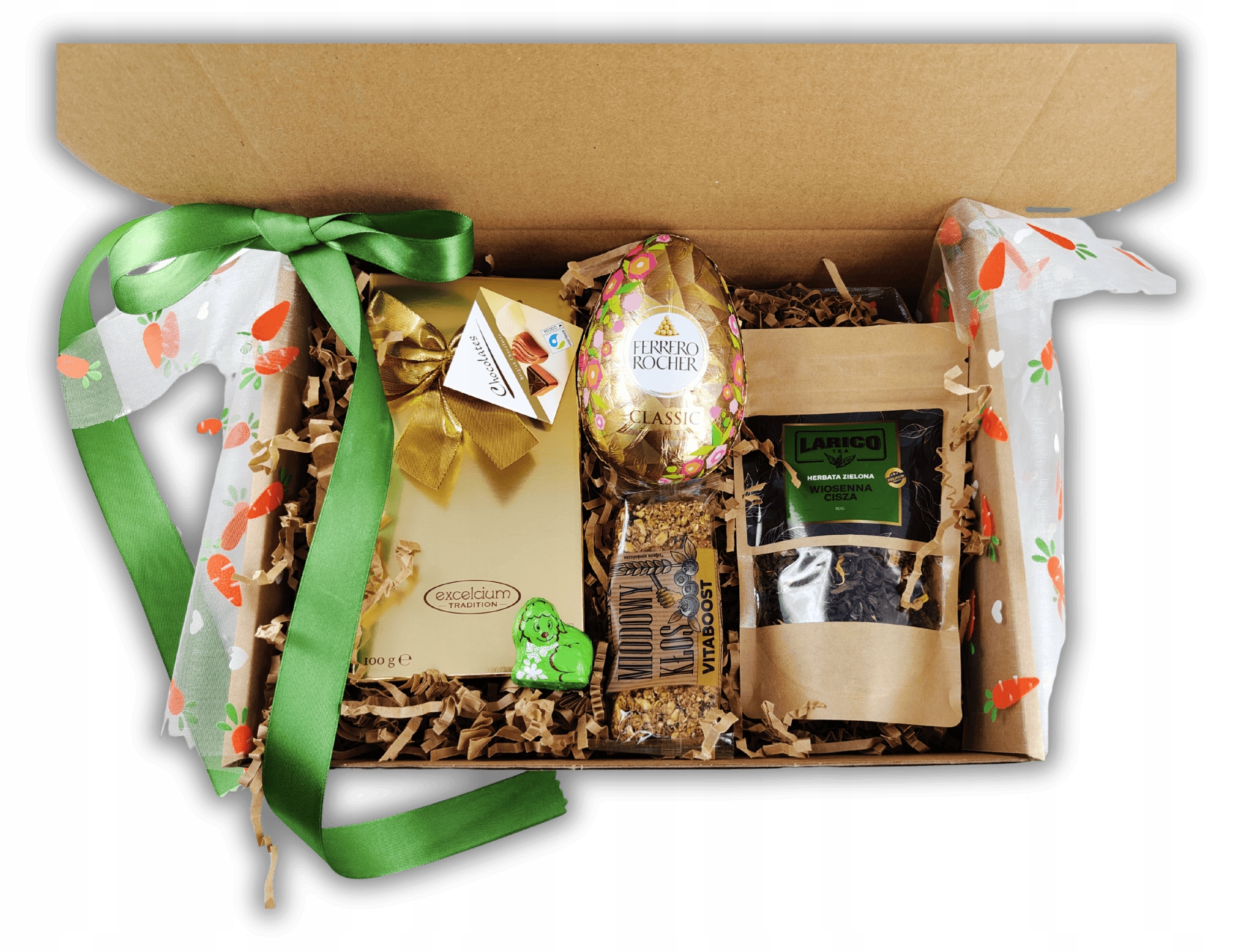 Levně Dárkový box Kičící Krabička dárkové koše boxy na Velikonoce Dárek