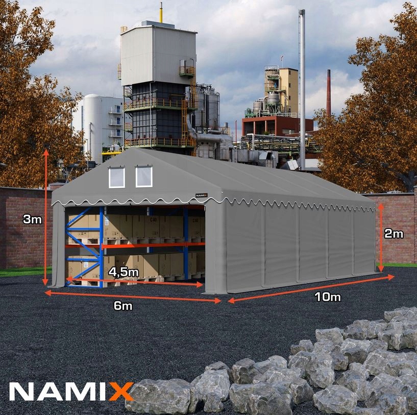 НАМЕТ COMFORT 6х10 СКЛАДСЬКИЙ САДОВИЙ РІЗНІ КОЛЬОРИ Статус пакування оригінальна
